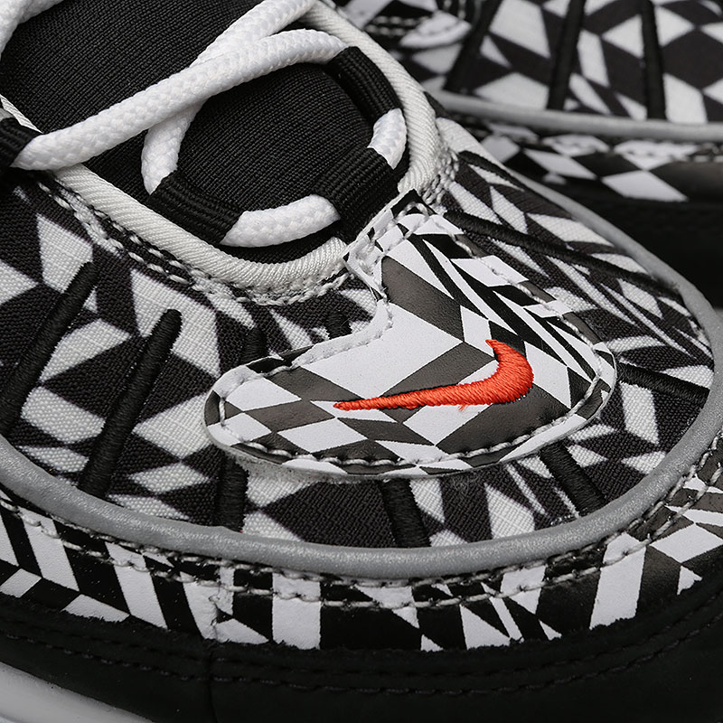 мужские черные кроссовки Nike Air Max 98 AOP AQ4130-100 - цена, описание, фото 3